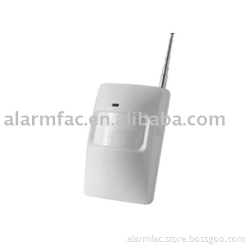 Wireless/wired intelligent PIR detector